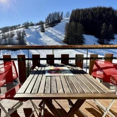 Ferienwohnung Deux Pieces Face Aux Pistes Péone Exterior foto
