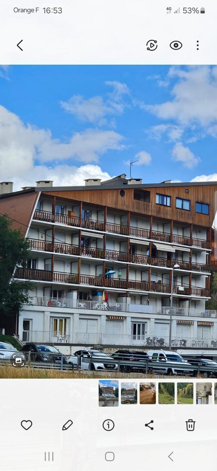 Ferienwohnung Deux Pieces Face Aux Pistes Péone Exterior foto
